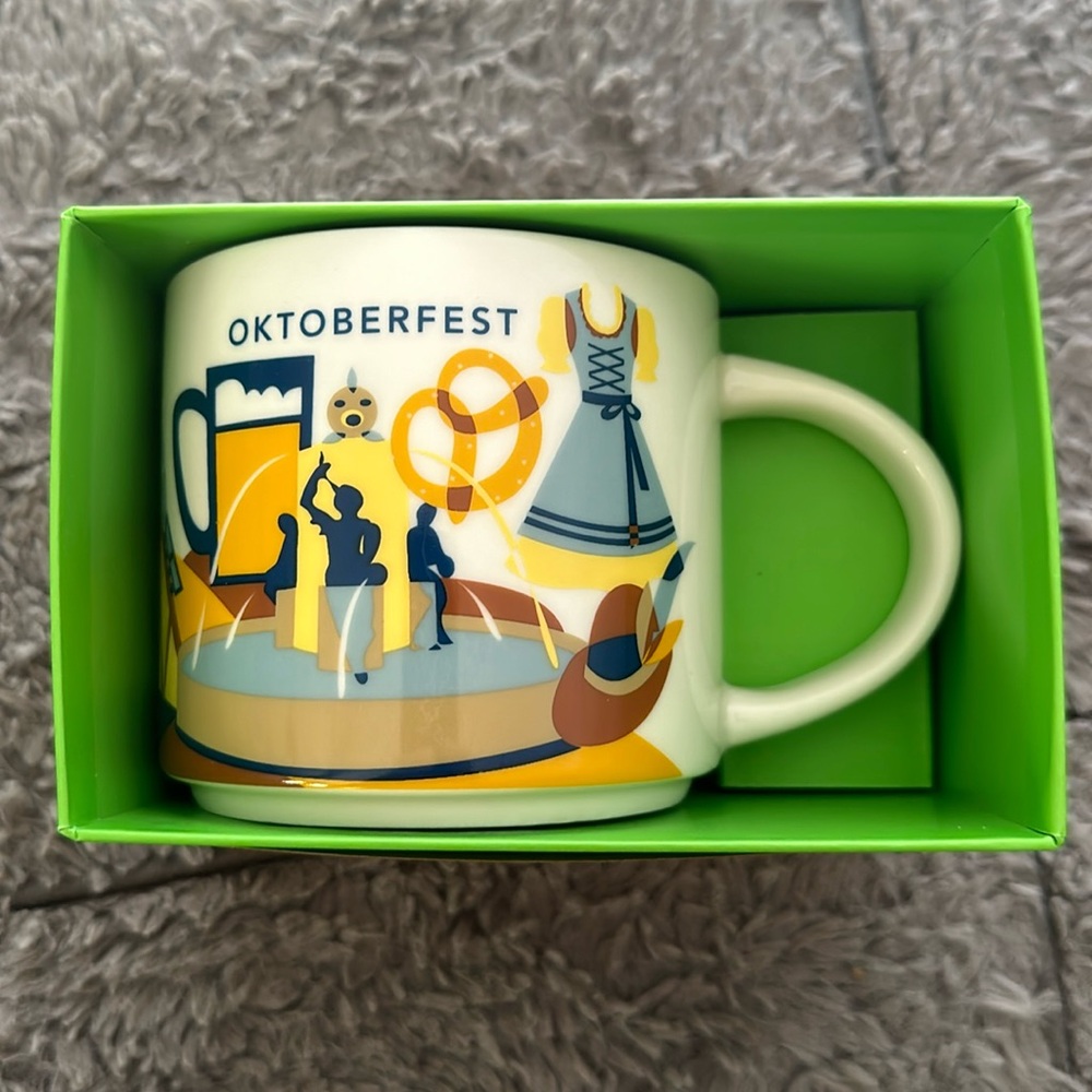 Starbucks You Are Here Oktoberfest v2.  Brand new in box with SKU